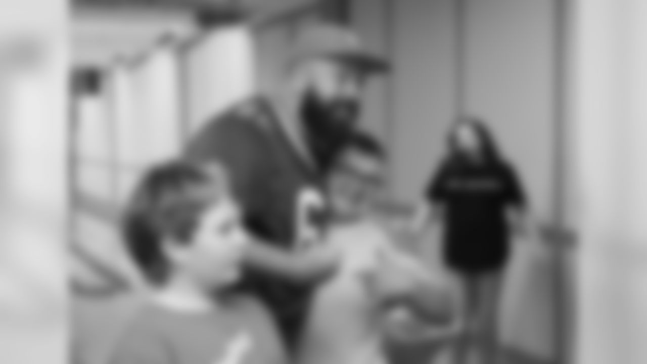 Buffalo Bills community outreach Tuesday, October 22, 2019. Photo by Sara Schmidle