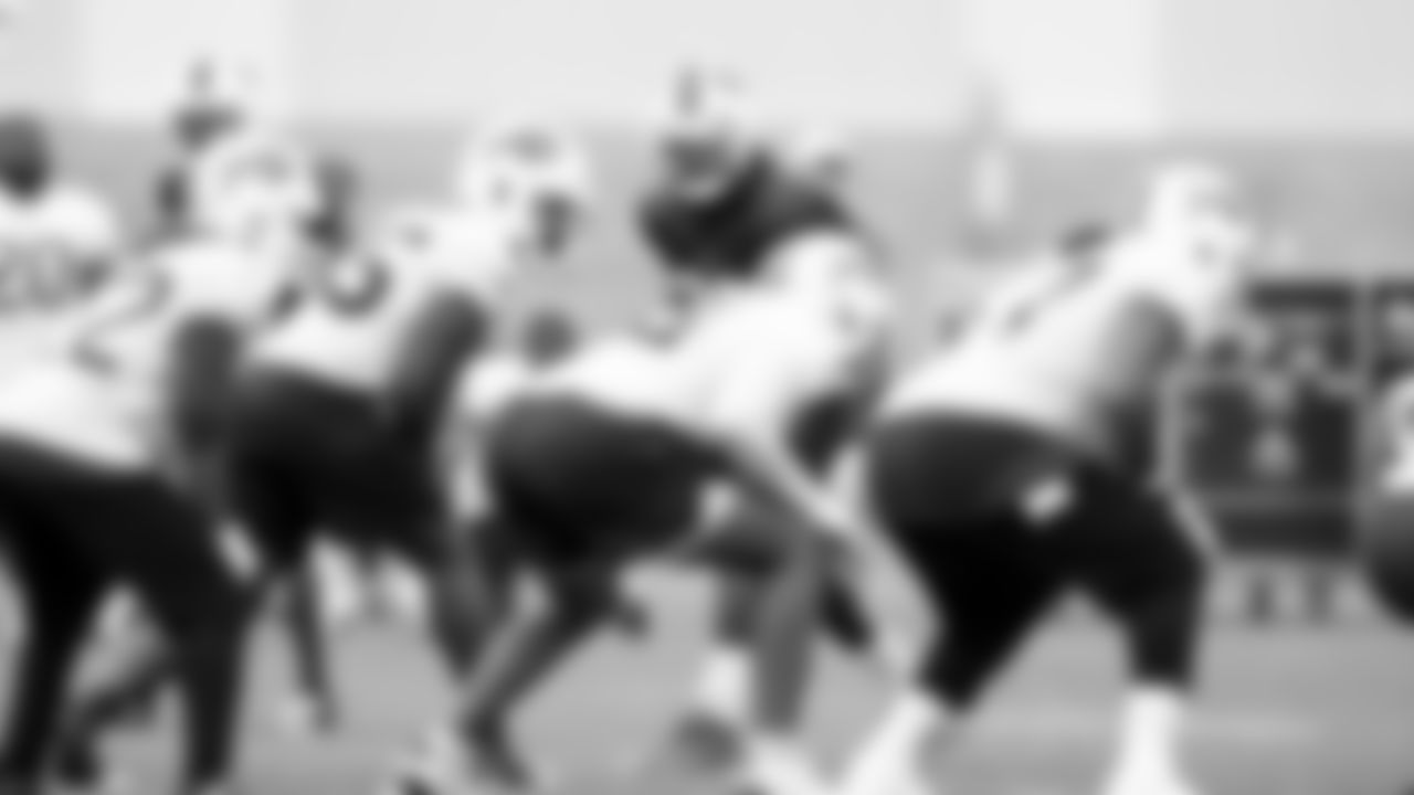Mario Addison (97). Buffalo Bills Week 6 practice, October 15, 2021. Photo by Ben Green