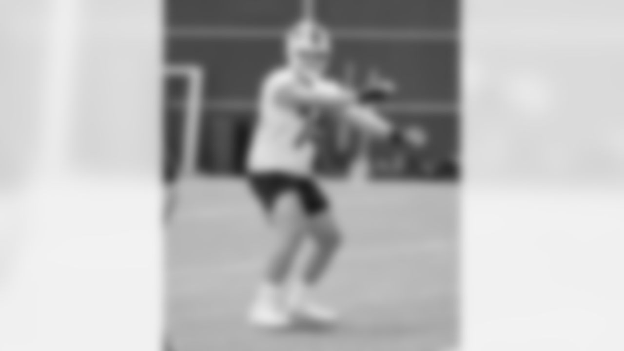 Ryan Van Demark (74) at Buffalo Bills Rookie Camp, May 12, 2023 at One Bills Drive.
