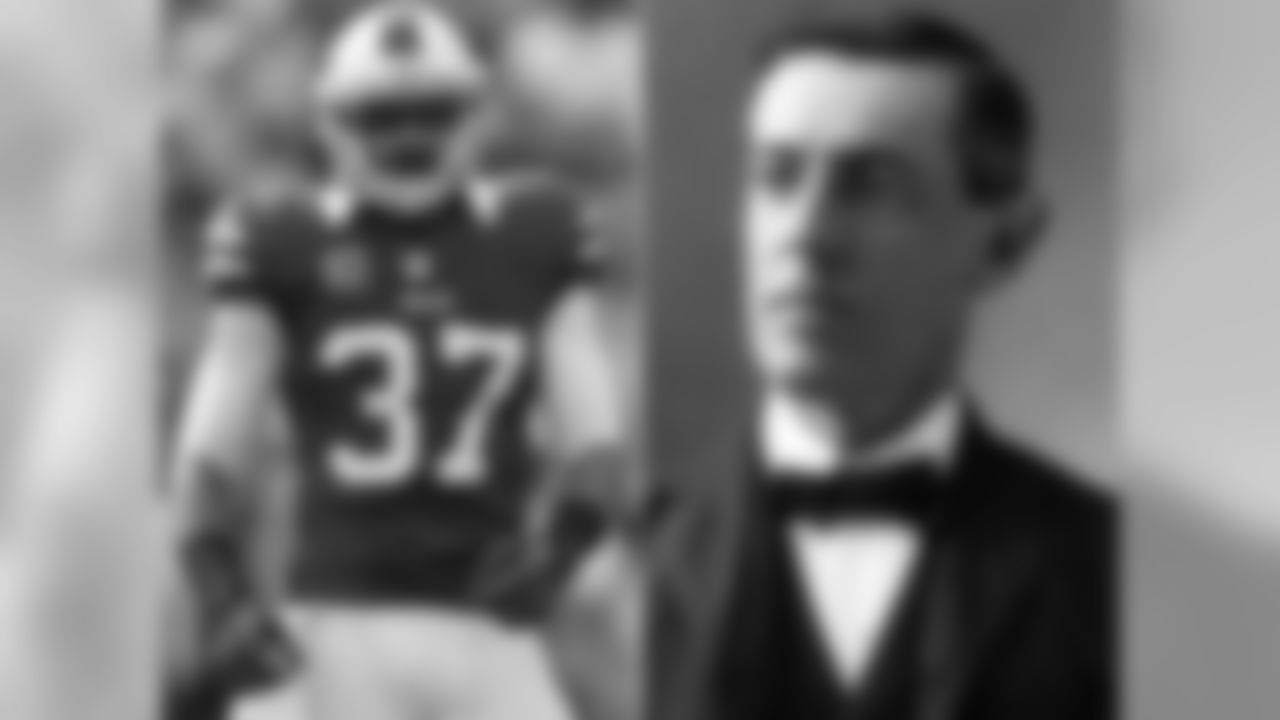 President Wilson guided the country through the difficult days of World War I. George Wilson, nicknamed "The Senator," helped guide a young Bills secondary through some difficult seasons.
