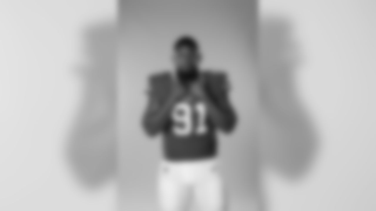 Ed Oliver. Buffalo Bills Media Day, August 1, 2020.
Photo by Bill Wippert