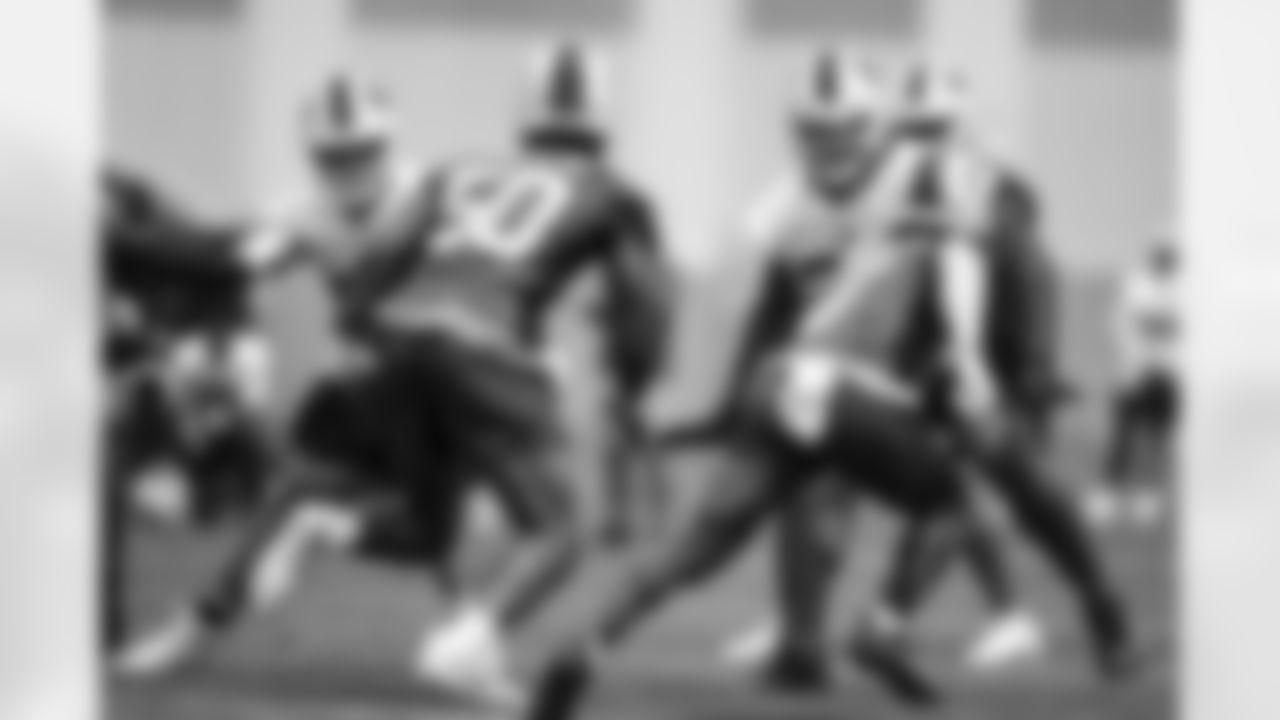 The Buffalo Bills practice during OTAs at One Bills Drive, June 6, 2023.