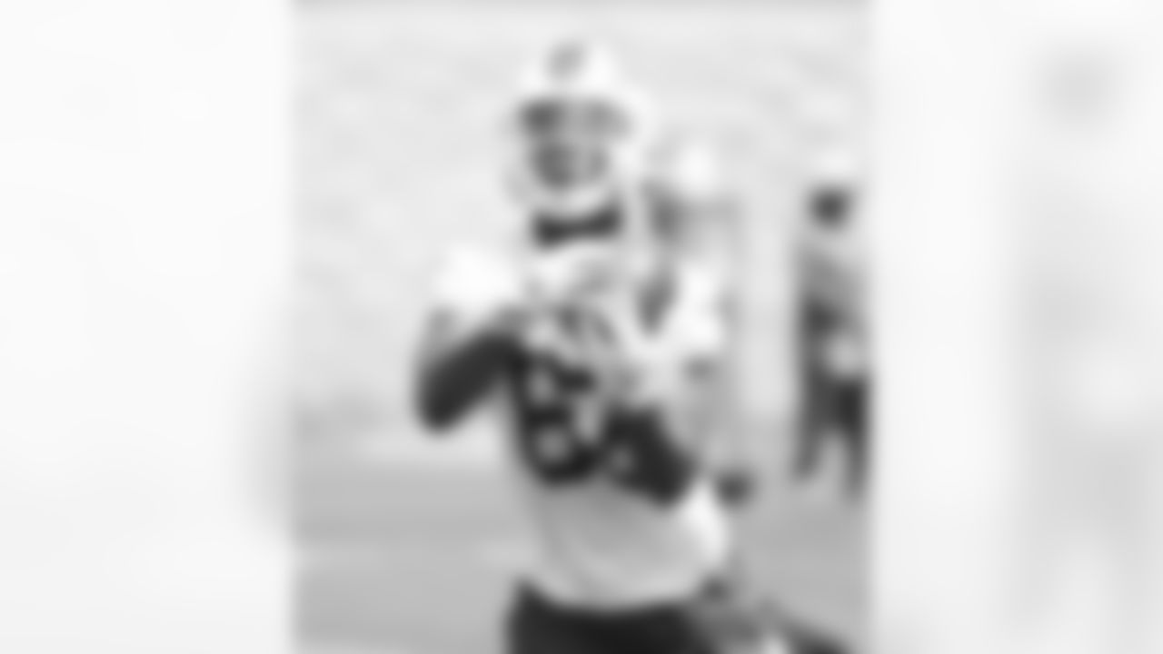 Isaiah Coulter (82). Buffalo Bills Organized Team Activity, May 30, 2023 at One Bills Drive.