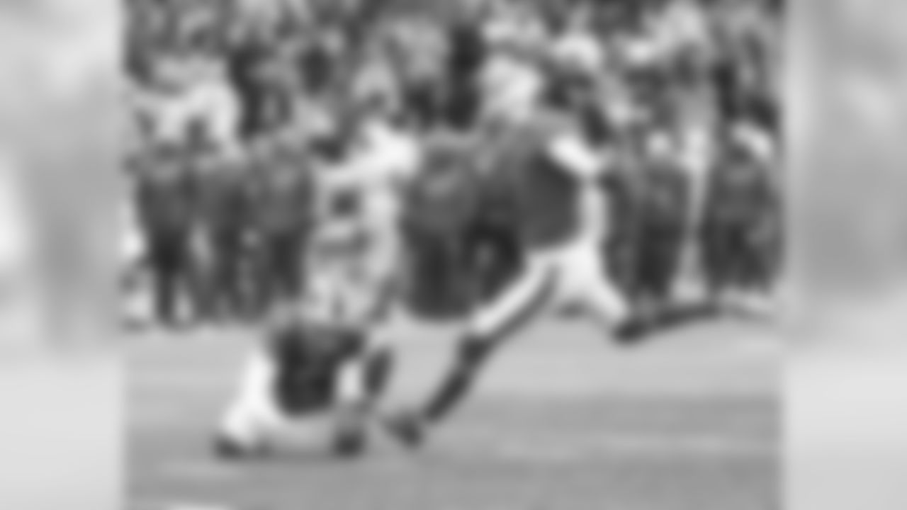 Colton Schmidt #6, P, and Stephen Hauschka #4, K.