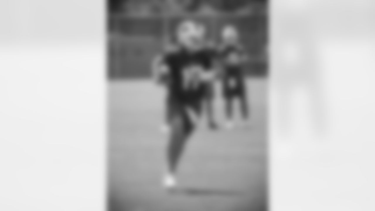 Josh Allen (17). Buffalo Bills Organized Team Activity. June 10, 2021. Photo by Bill Wippert