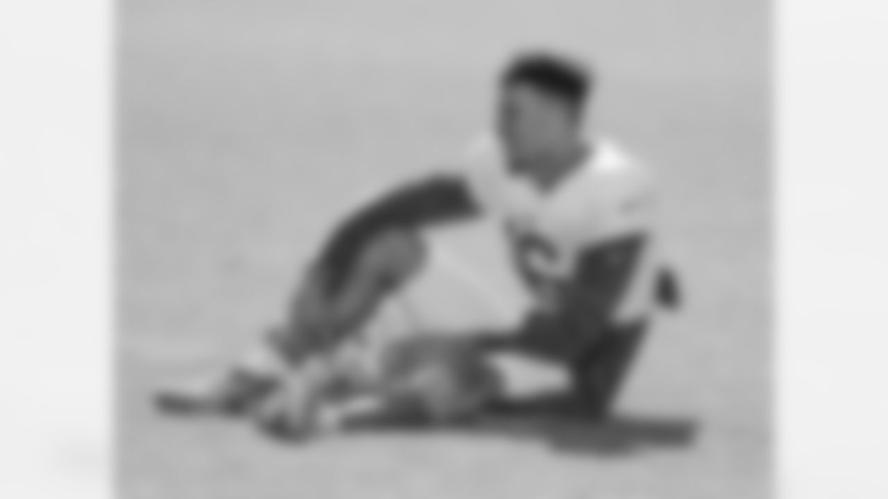 Isaiah Hodgins (16). Buffalo Bills Week 8 practice, October 27, 2021. Photo by Bill Wippert