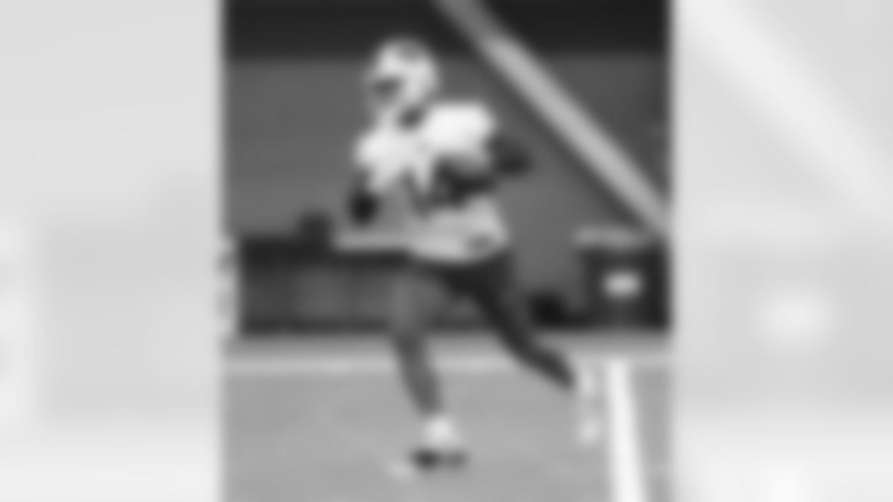 Stefon Diggs (14). Buffalo Bills Divisional Playoff Week practice, January 19, 2022. Photo by Bill Wippert