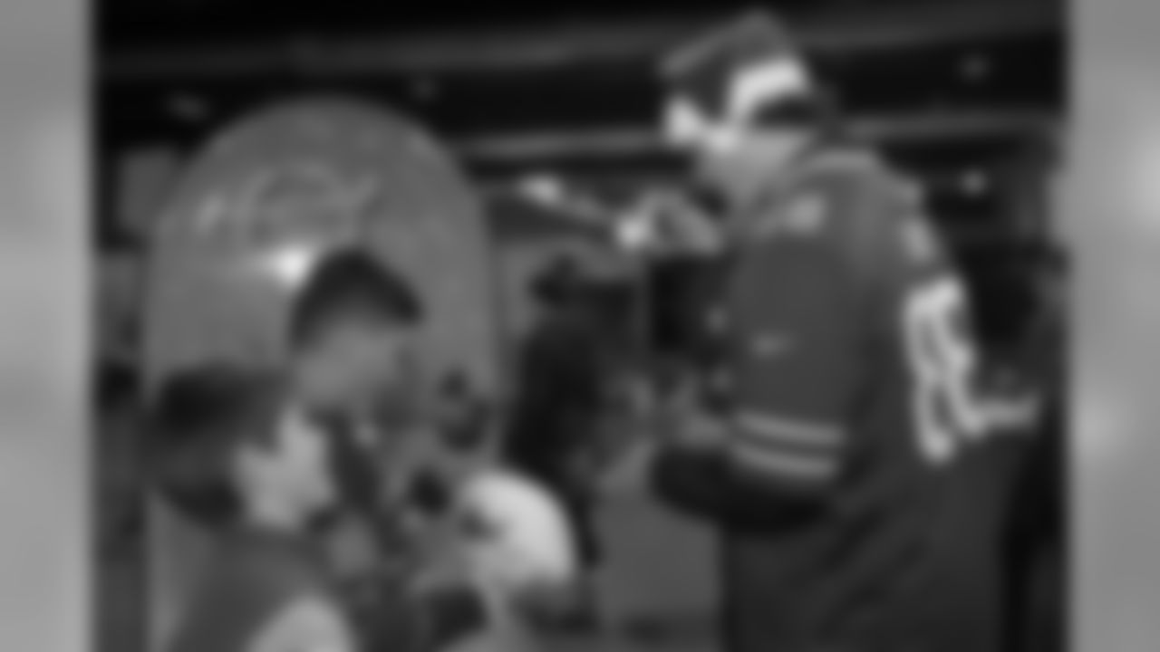 December 10 – Buffalo Bills players, including the Toyota Rookie Club, hosted the annual Holiday party for children at the Hamburg Fairgrounds.