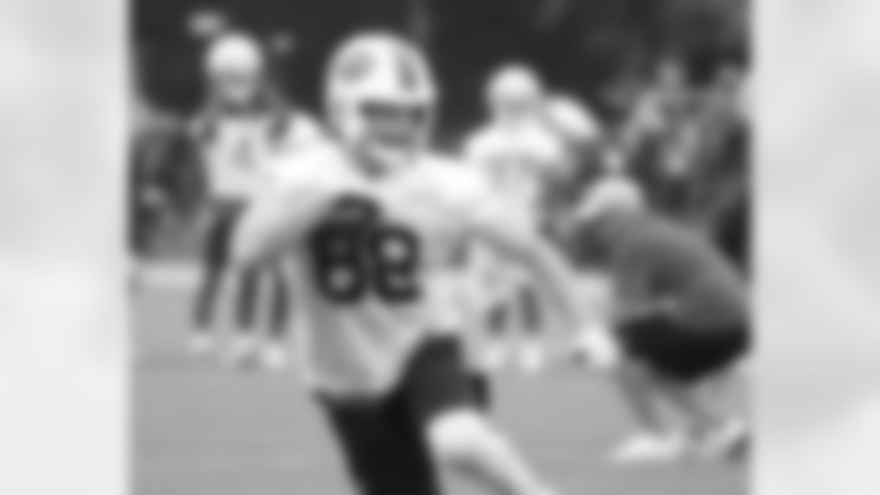 Dawson Knox (88). Buffalo Bills Training Camp at St. John Fisher University, July 27, 2023.