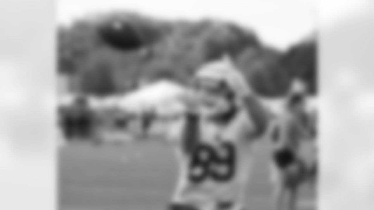 Tommy Sweeney (89). Day Two of Buffalo Bills Training Camp at St. John Fisher, July 25, 2022. Photo by Bill Wippert