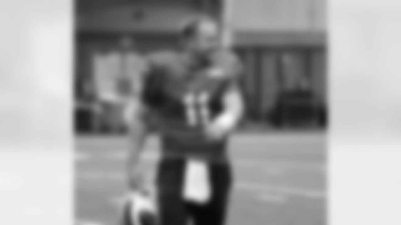 Matt Barkley (11). Buffalo Bills Week 11 practice, November 16, 2022 at One Bills Drive.