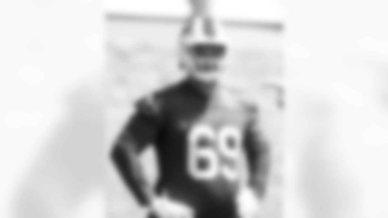 Eddie Vanderdoes #69. Rookie Minincamp, One Bills Drive, May 14, 2021. Photo by Sara Schmidle