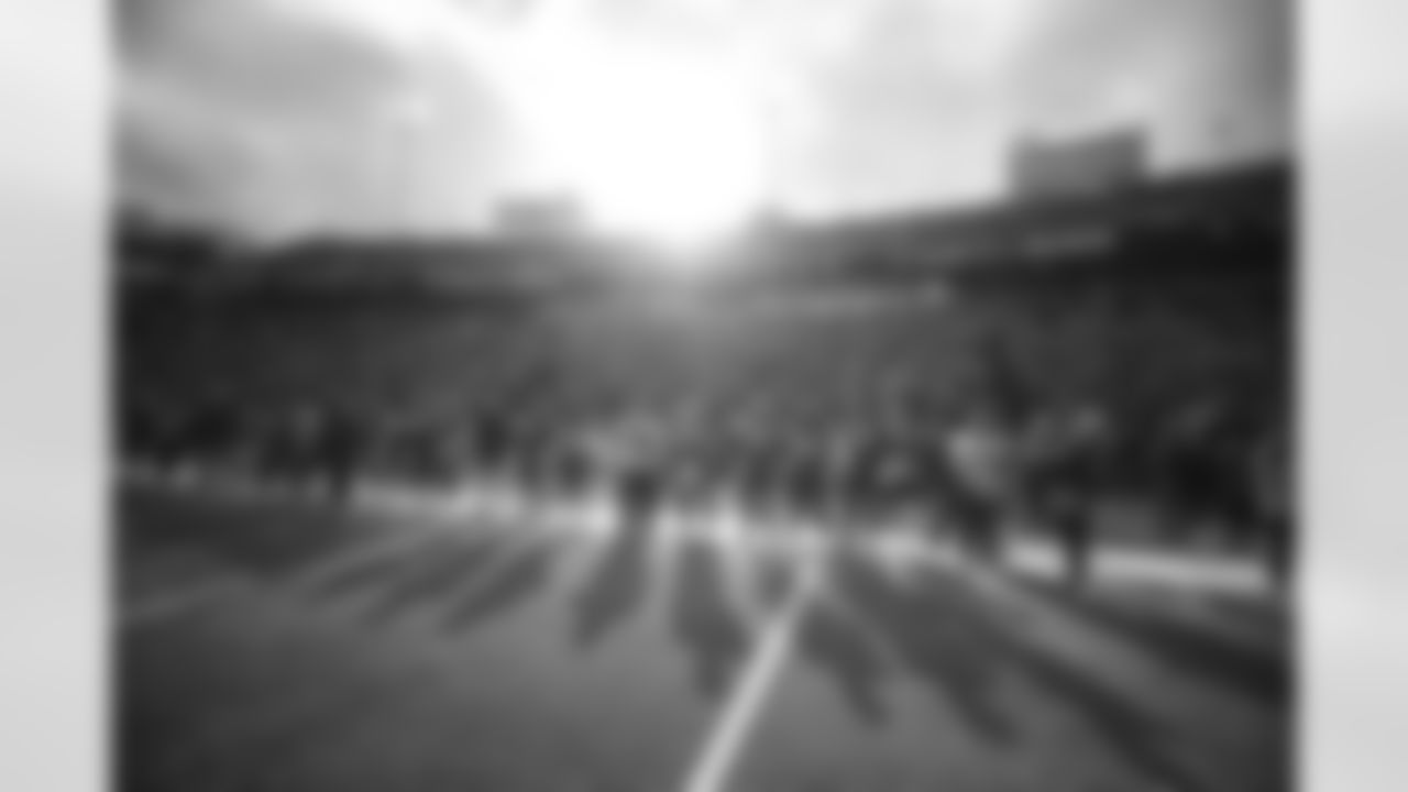 National Anthem. Buffalo Bills vs Carolina Panthers at Highmark Stadium, December 19, 2021. Photo by Ben Green