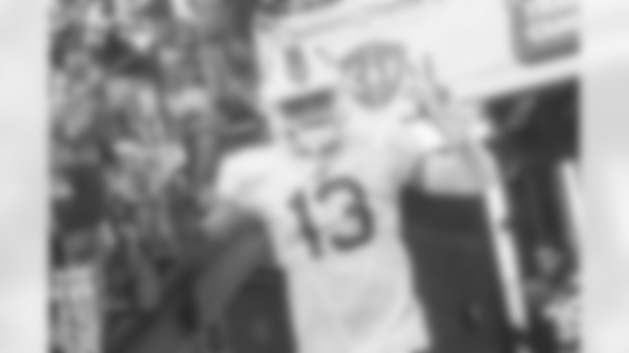 Gabe Davis (13). Film photos from the Buffalo Bills 2022 Training Camp at St. John Fisher. Photo by Will Cornfield