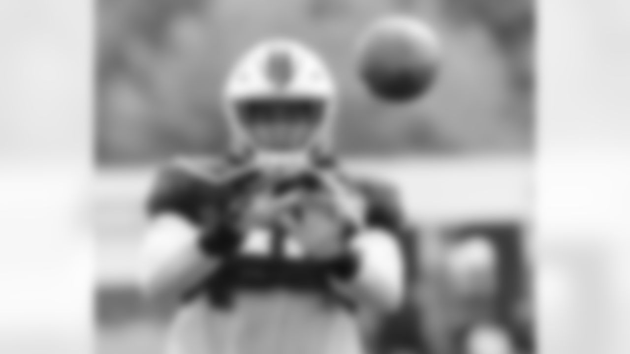 Tremaine Edmunds (49). Buffalo Bills Training Camp, August 25, 2020.
Photo by Bill Wippert