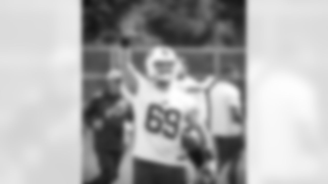Reid Ferguson (69). Week One of Buffalo Bills OTA's, May 24, 2022. Photo by Bill Wippert