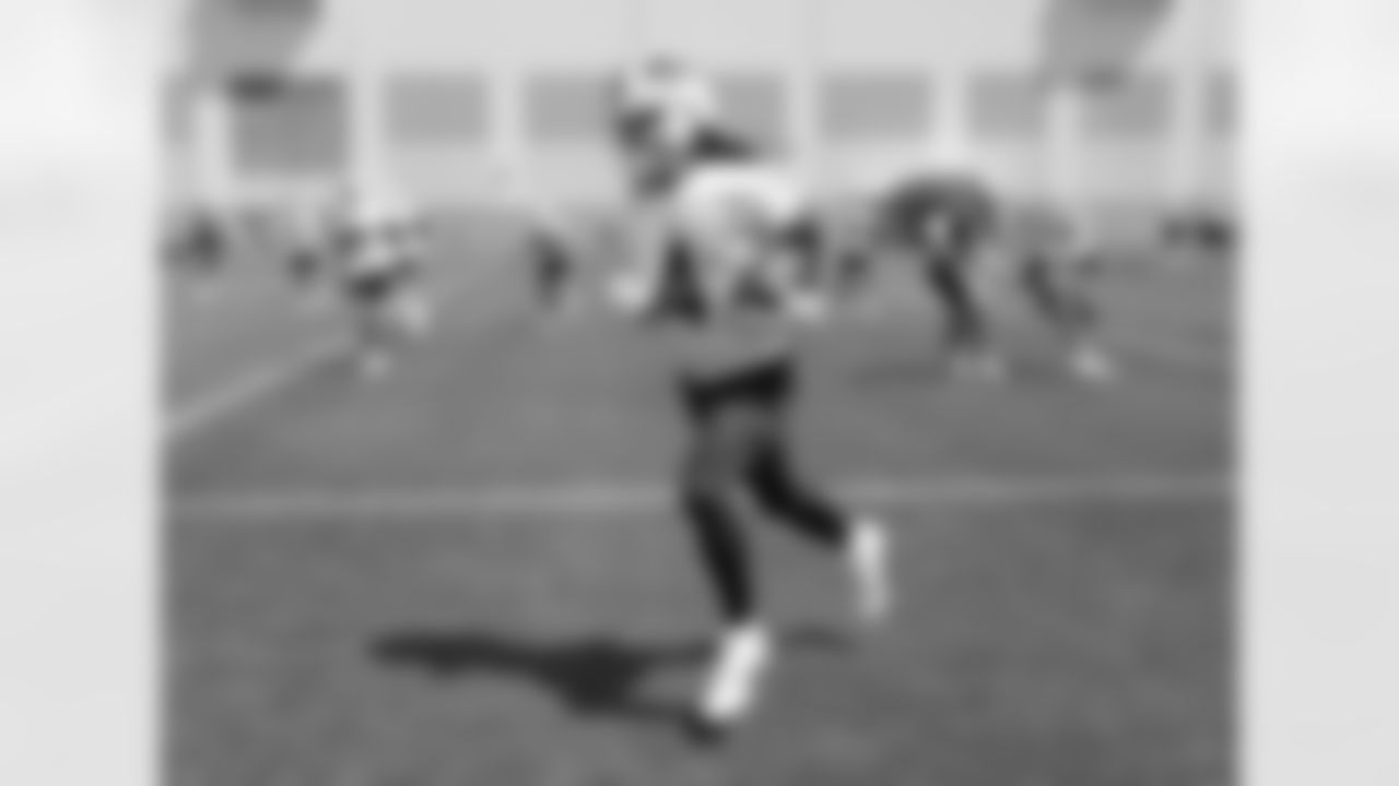 James Cook (4). Buffalo Bills Organized Team Activity, May 30, 2023 at One Bills Drive.