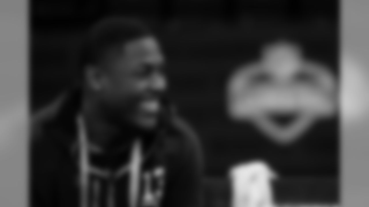 Alabama running back Josh Jacobs at the 2019 NFL Scouting Combine.