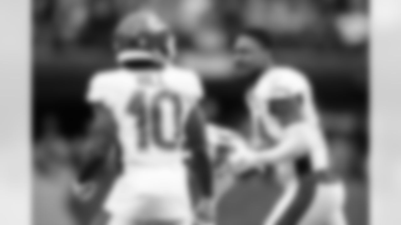 Stefon Diggs (14) during the NFL Pro Bowl game on February 6, 2022 at Allegiant Stadium in Las Vegas, Nevada. Photo by Ben Green