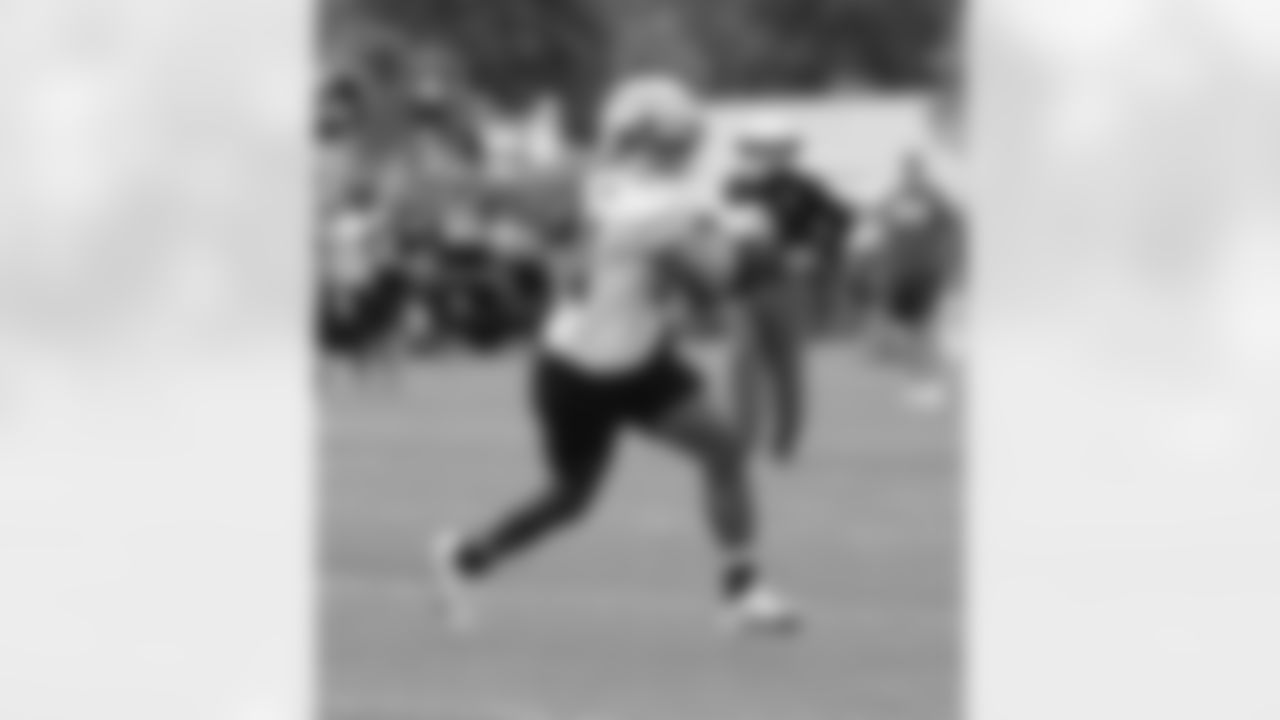 Reggie Gilliam (41). Buffalo Bills open Training Camp at St. John Fisher, July 24, 2022. Photo by Bill Wippert