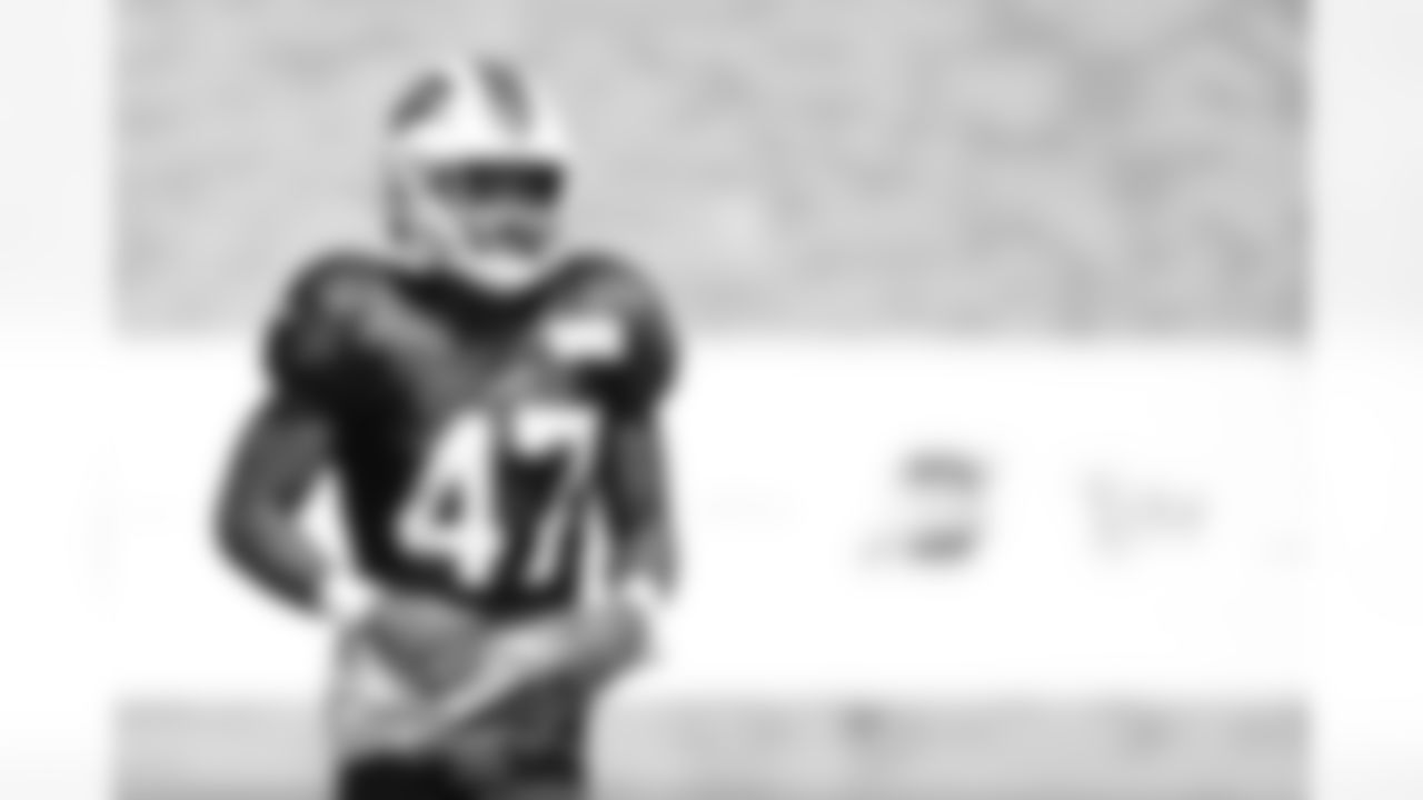 Christian Benford (47). Buffalo Bills Training Camp at St. John Fisher University, August 9, 2023.