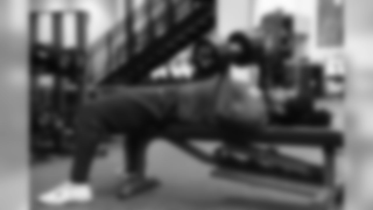 Buffalo Bills Weight Room, November 14, 2019. Photo by Sara Schmidle