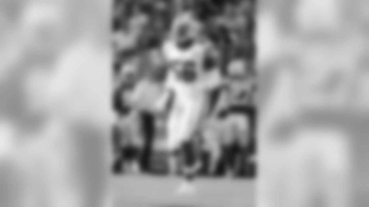 #56 Mike Love, Defensive End
Love enters his third season with the Bills after being signed as a rookie free agent in 2018. Love spent the 2019 regular season on injured reserve, but will have a chance to make his way into the rotation in DE for 2020.
Buffalo Bills defensive end Mike Love (56) Buffalo Bills vs Indianapolis Colts at New Era Field, August 8, 2019.
Photo by Bill Wippert