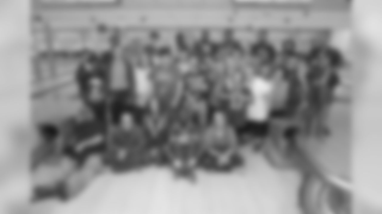 Buffalo Bills community outreach Tuesday, October 22, 2019. Photo by Sara Schmidle