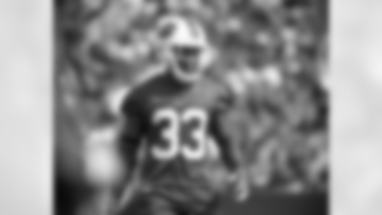 Siran Neal (33). Buffalo Bills Training Camp Open Practice at Highmark Stadium. July 31, 2021.
Photo by Bill Wippert
