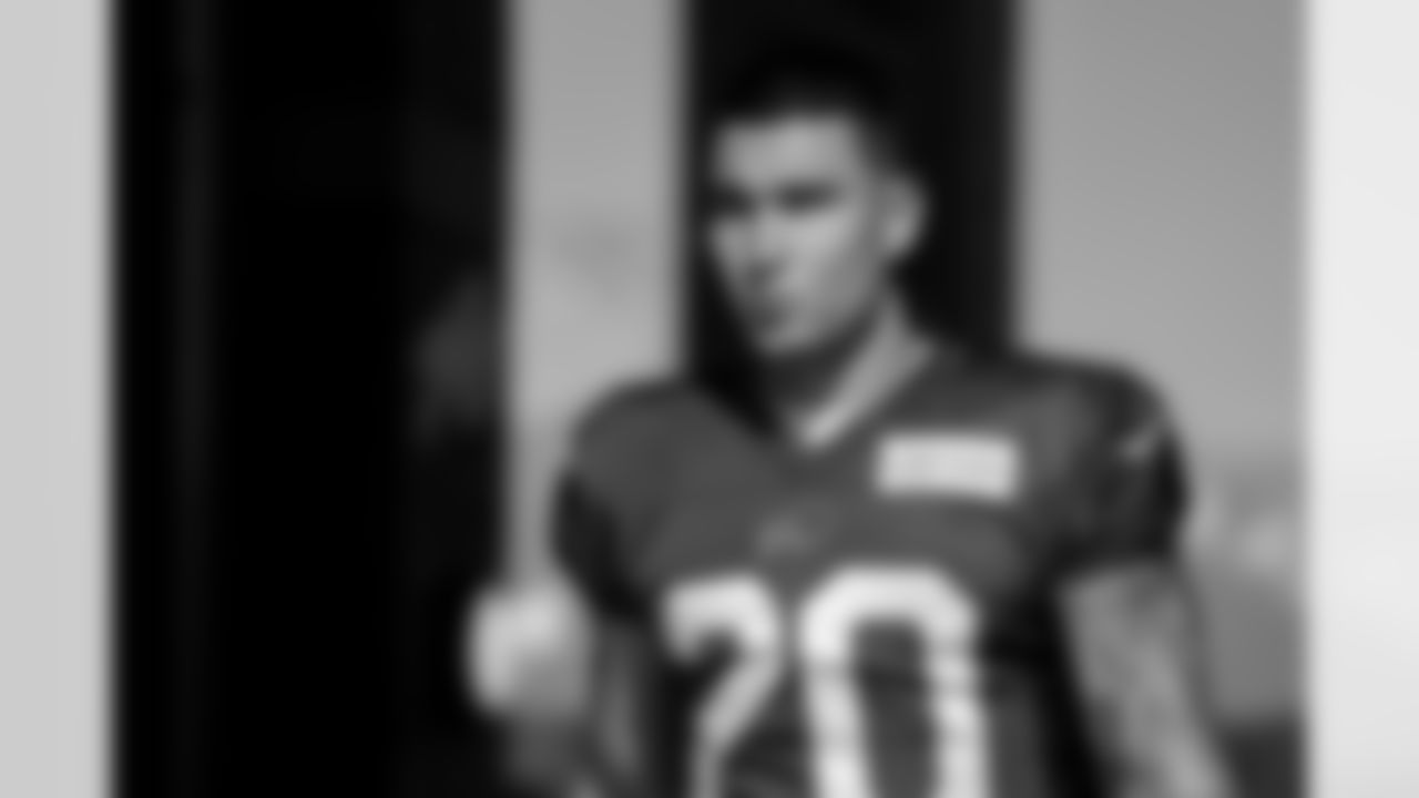 Taylor Rapp (20). Buffalo Bills Training Camp at St. John Fisher University, July 30, 2023.