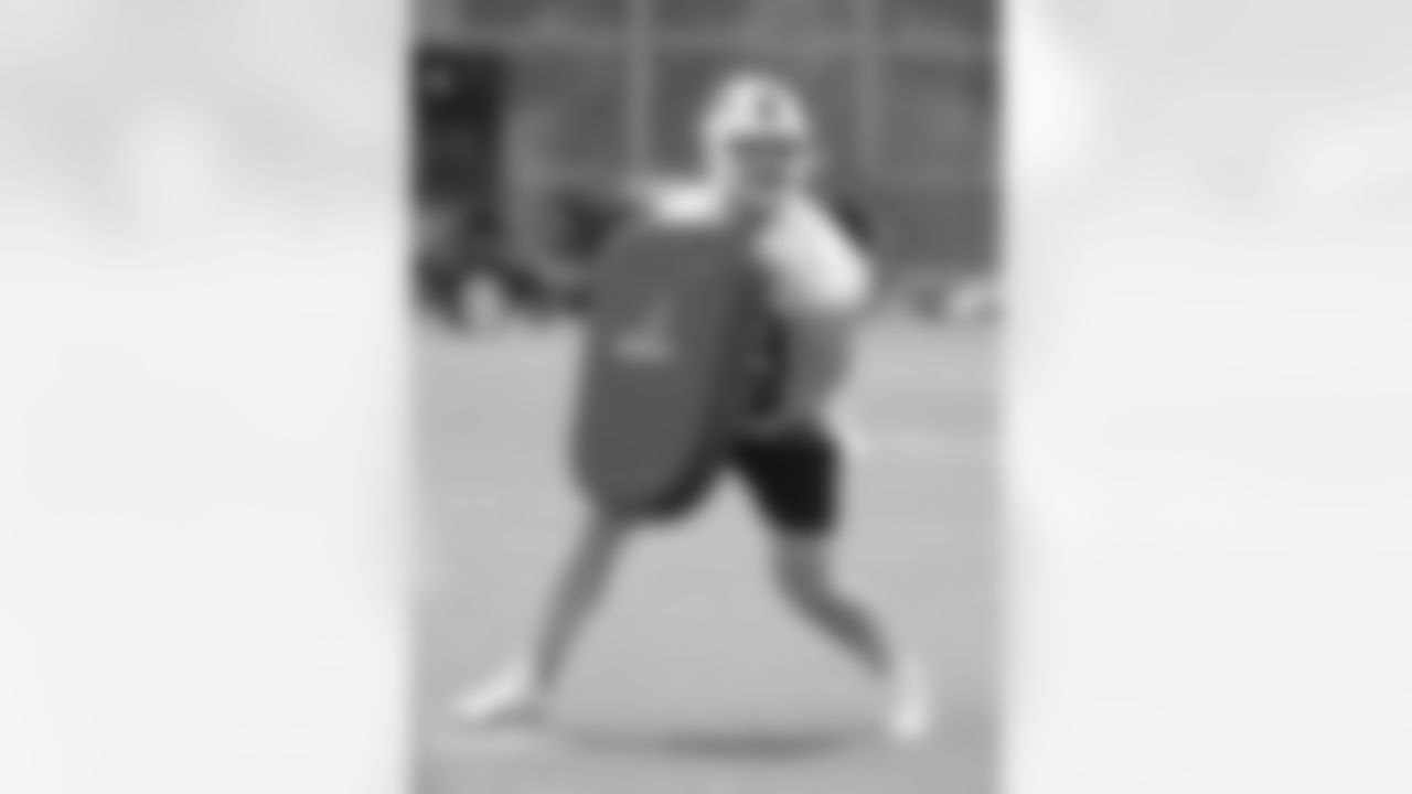 Reid Ferguson (69). Buffalo Bills Organized Team Activity, May 30, 2023 at One Bills Drive.