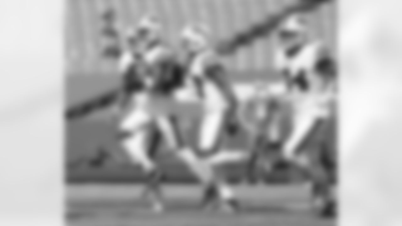 Levi Wallace (39) interception Buffalo Bills vs Los Angeles Rams, September 27, 2020 at Bills Stadium.
Photo by Bill Wippert