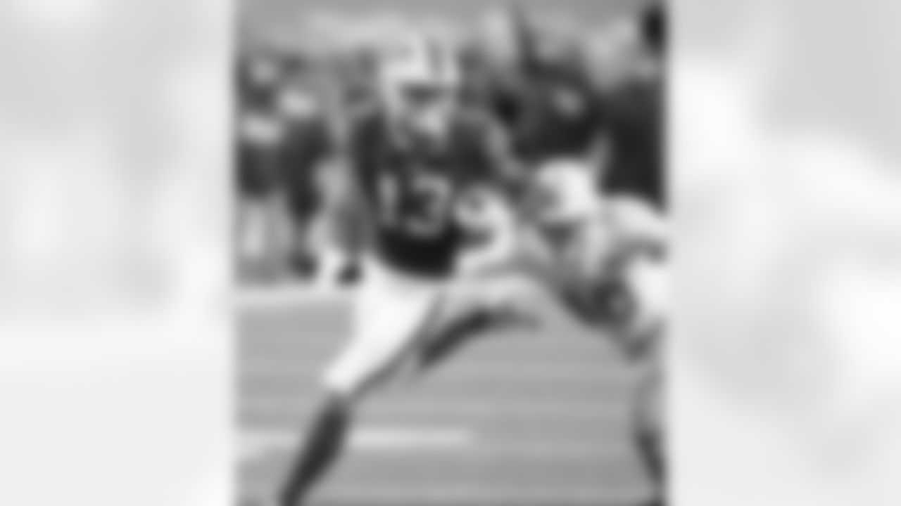 Gabriel Davis (13) catches a pass for a touchdown. Buffalo Bills vs Miami Dolphins at Bills Stadium on January 3, 2021.
Photo by Craig Melvin
