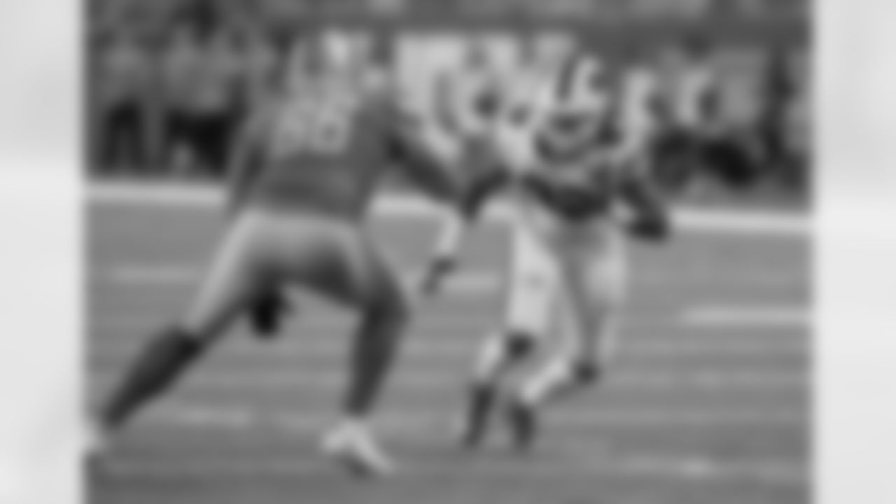 Darryl Johnson (92) Buffalo Bills vs Detroit Lions, Preseason Week 1, August 13, 2021 at Ford Field. Photo by Craig Melvin.