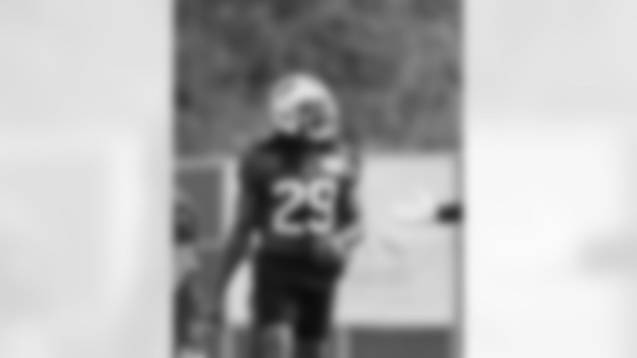 Josh Norman (29). Buffalo Bills Week 5 practice, October 8, 2020.
Photo by Bill Wippert
