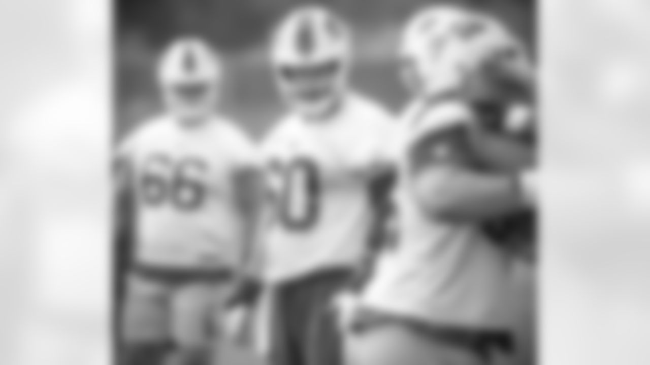 Mitch Morse (60) Buffalo Bills Organized Team Activity. June 8, 2021. Photo by Bill Wippert