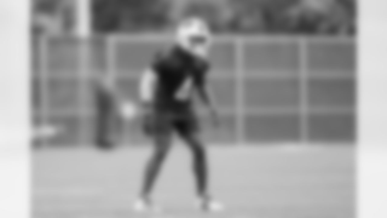 Jaquan Johnson (4). Week Three of Buffalo Bills OTA's on June 6, 2022. Photo by Ben Green