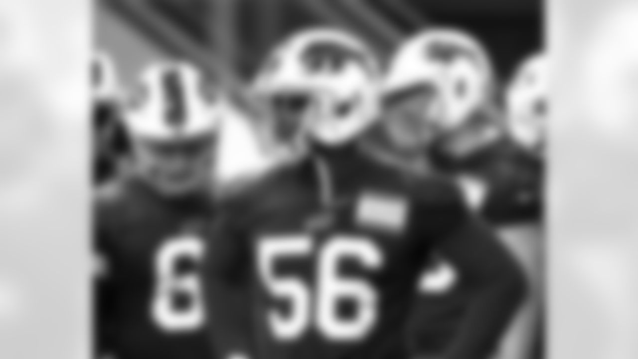 Mike Love (56). Buffalo Bills AFC Championship practice - Wednesday, January 20, 2021. Photo by Bill Wippert