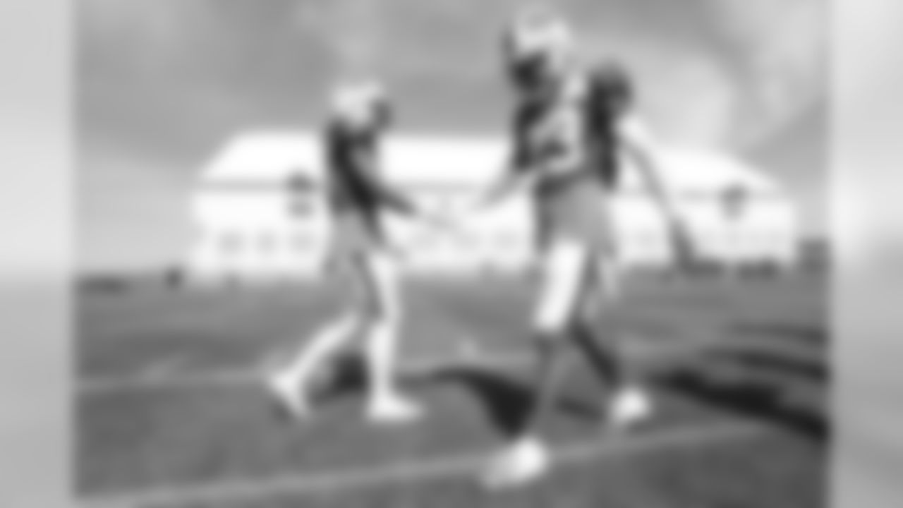 Buffalo Bills Practice, One Bills Drive. September 18, 2019. Photo by Sara Schmidle