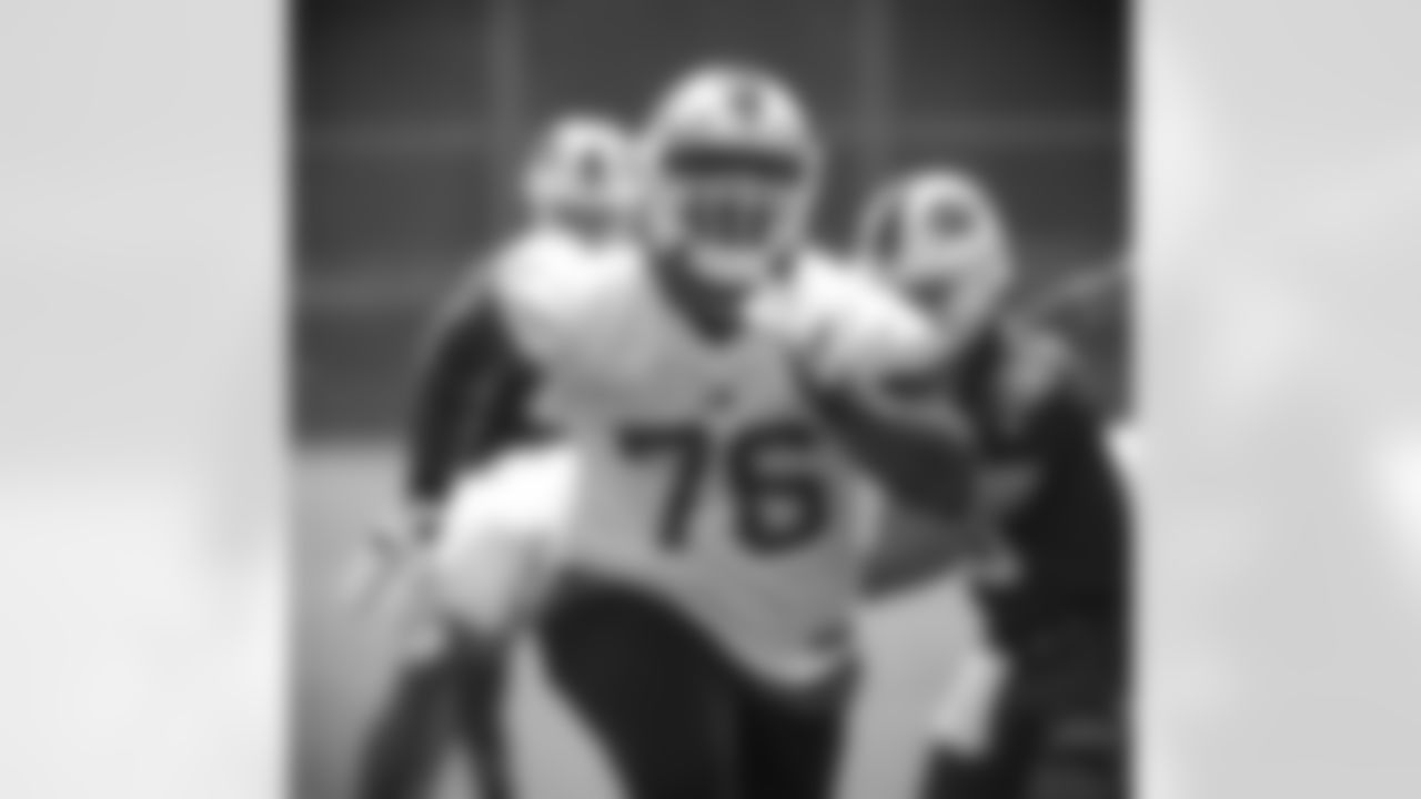 Jon Feliciano (76). Buffalo Bills Organized Team Activity. June 10, 2021. Photo by Bill Wippert