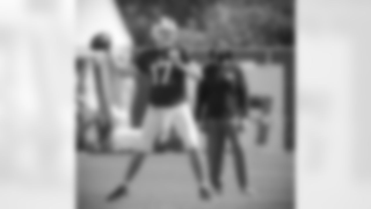 Josh Allen (17), Sean McDermott. Buffalo Bills Week 3 practice, September 23, 2020.
Photo by Bill Wippert