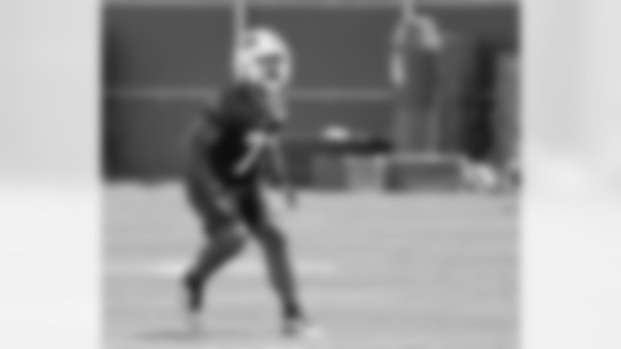 James Patterson (71) at Buffalo Bills Rookie Camp, May 12, 2023 at One Bills Drive.