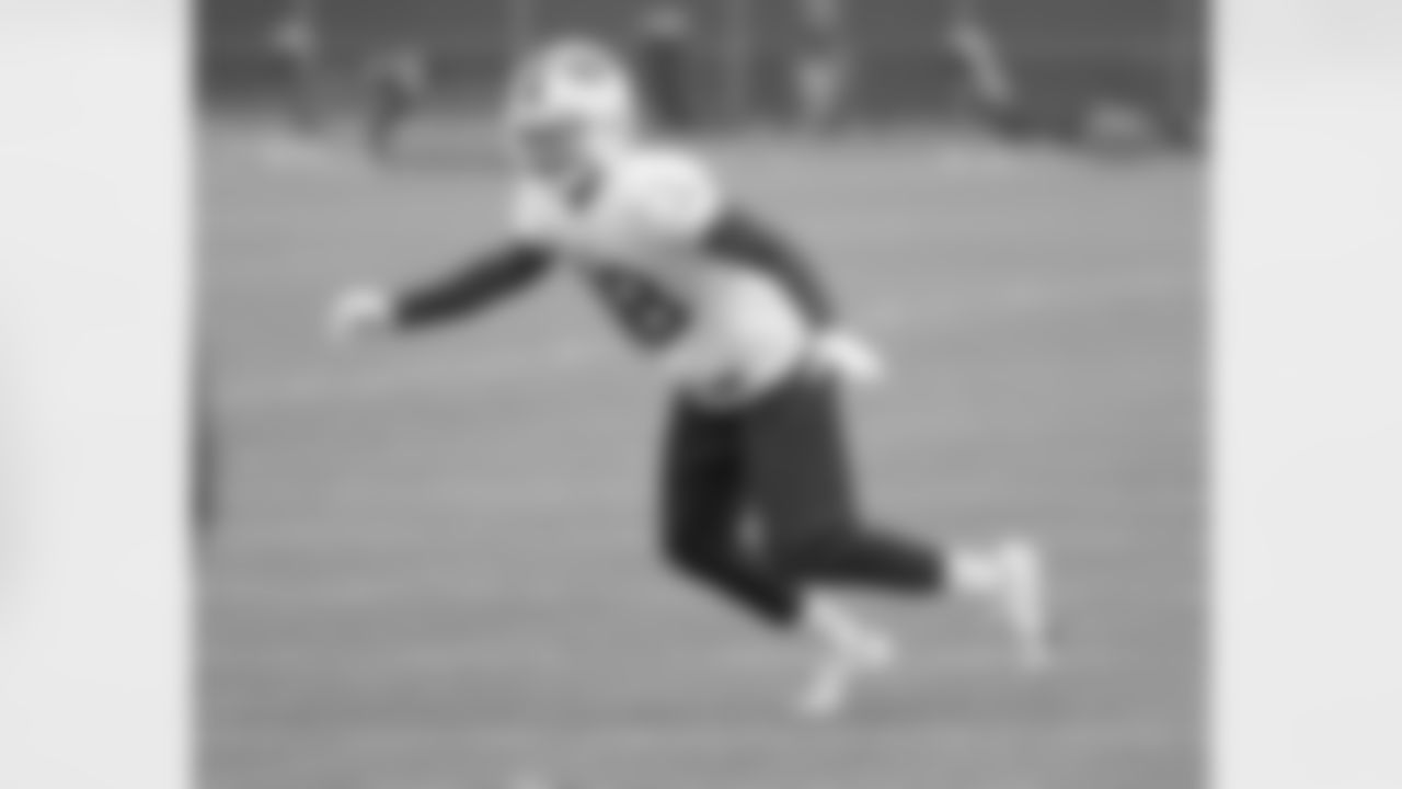 Nick McCloud (38). Buffalo Bills Week 11 practice, November 17, 2021. Photo by Bill Wippert