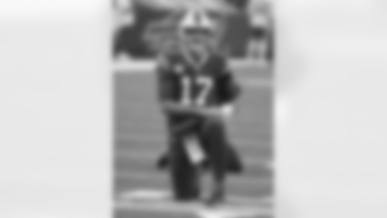 Josh Allen (17) Buffalo Bills vs Kansas City Chiefs, October 19, 2020 at Bills Stadium.
Photo by Bill Wippert