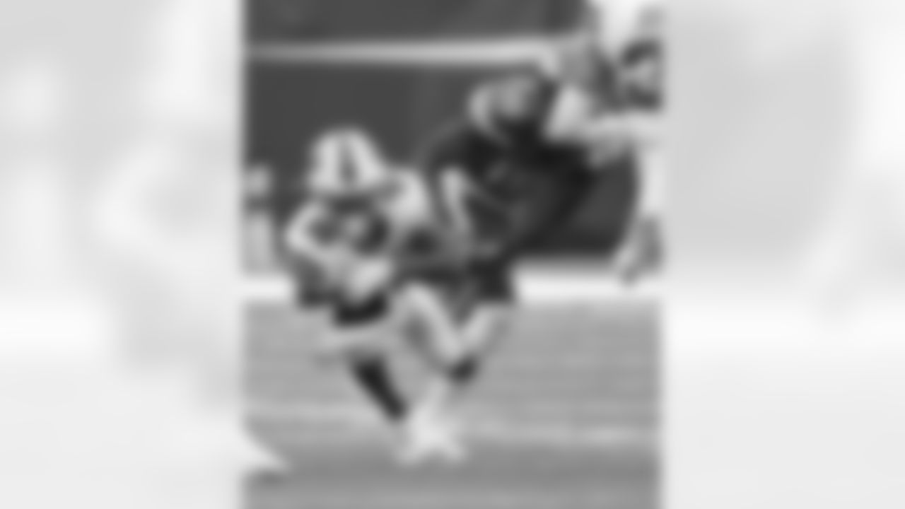 Dane Jackson (30) interception Buffalo Bills vs New York Jets, October 25, 2020 at MetLife Stadium.
Photo by Bill Wippert