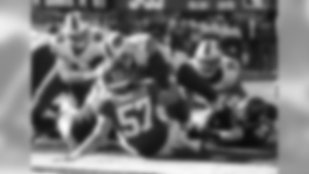 Buffalo Bills running back Frank Gore (20) touchdown Buffalo Bills at New York Giants, September 15, 2019 Metlife Stadium. Photo by Jeffrey T. Barnes