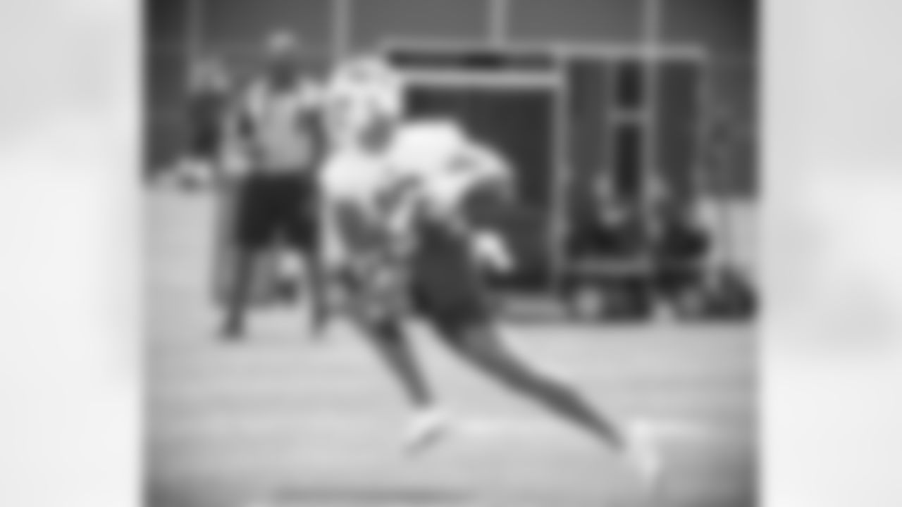 Isaiah Hodgins (16). Buffalo Bills Minicamp, June 14, 2022. Photo by Bill Wippert
