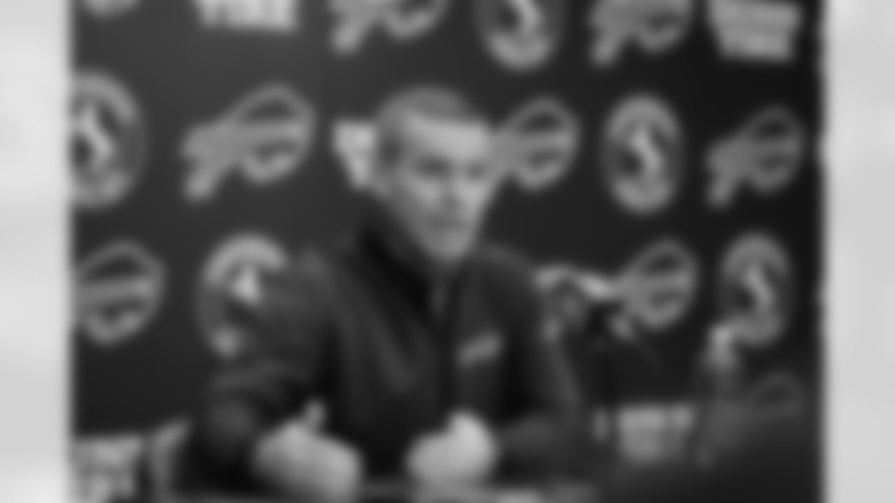 Buffalo Bills general manger Brandon Beane speaks, January 24, 2023 at One Bills Drive.
