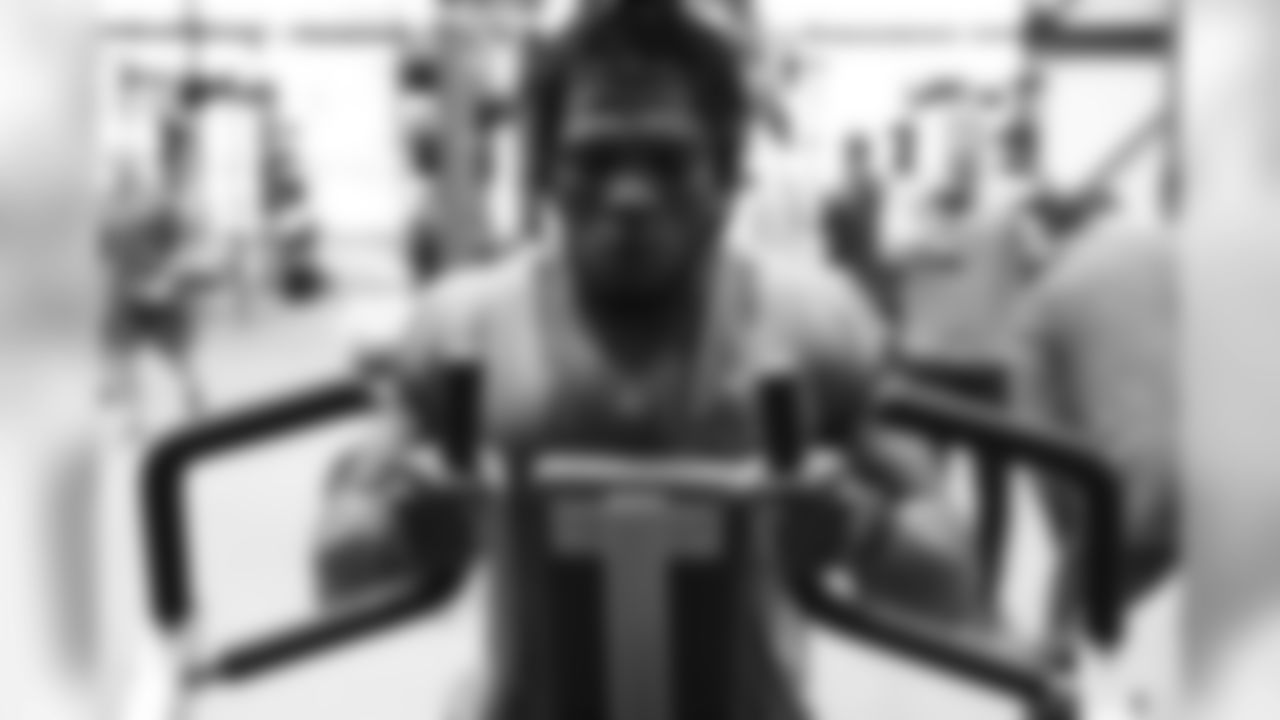 Siran Neal - Buffalo Bills take part in voluntary offseason workouts at One Bills Drive.
April 15, 2019.
Photo by Bill Wippert
