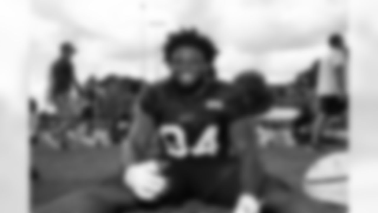 Prince Emili (94). Day Five of Buffalo Bills Training Camp at St. John Fisher July 29, 2022. Photo by Ben Green